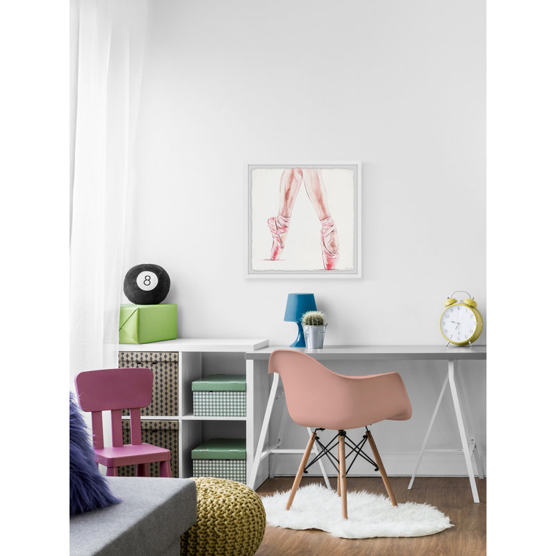 «Toe Stand», reproduction d'art encadrée sur papier, H 12 po x l 12 po x P 1,5 po