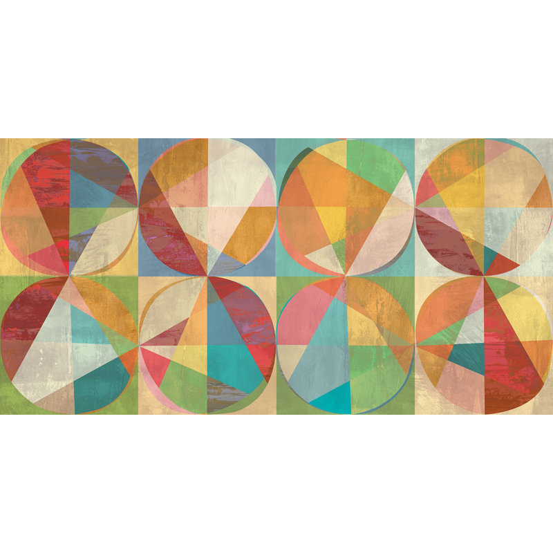 Visual Ephemerides I by Kaj Rama - Wrapped Canvas Painting, 50cm H x 100cm W x 4cm D