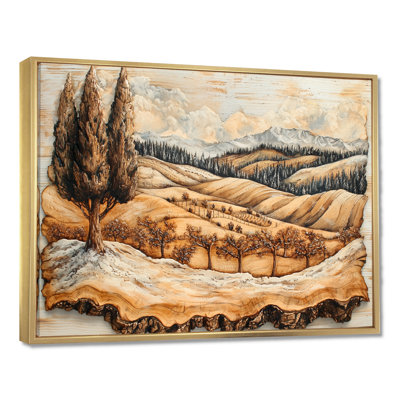 Dalke - Art mural de vignoble pour le salon