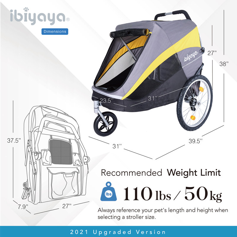 The Hercules Heavy Duty Pet Stroller 2.0