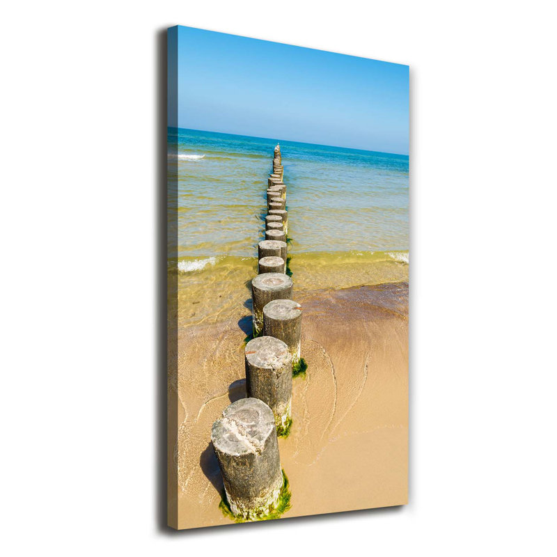 Breakwater - Wrapped Canvas Print