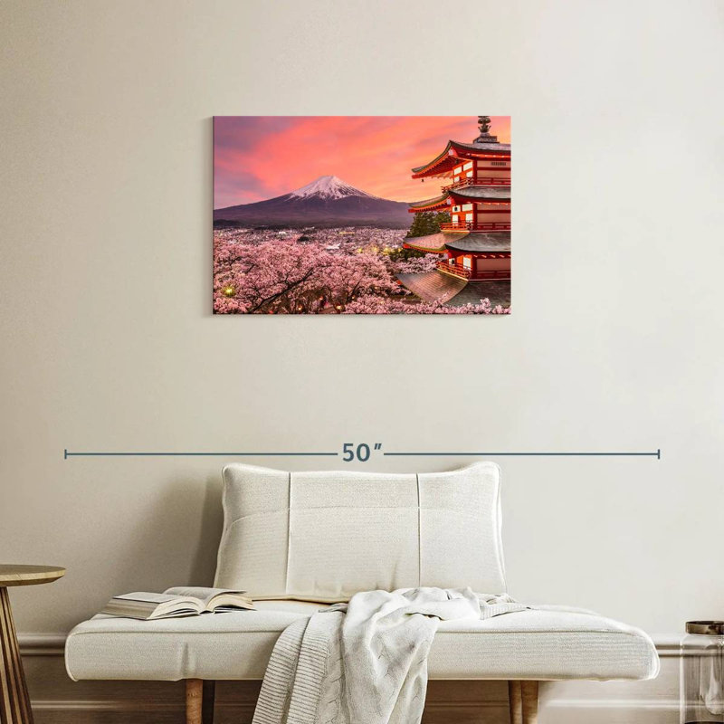 Pagode Kavia Mount Fuji, H 20 po x l 30 po