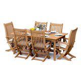 Warwick Outdoor - Piece Teak Dining Set