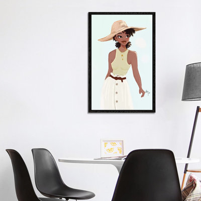 Tia 1 Piece Wall Art on Canvas