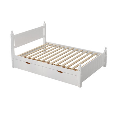 Full Size Solid Wood Platform Bed -  Alcott HillÂ®, 1907374A163946639CD9FF0E8E795A86