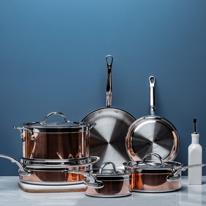 Hestan CopperBond 10 Piece Cookware Set