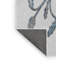 Tapis gris/noir/bleu à motifs-385365