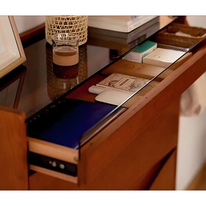 Armoire de rangement pour chaussures en verre