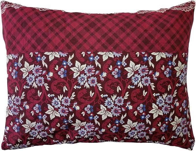 Taie décorative multicolore Greenland Home Fasion Monroe, 20 x 36, Très grand lit