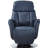 Macon Leather Swivel Power Recliner-828458259