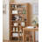 Small Household Floor-To-Ceiling Open Solid Wood Bookshelves-1390109520