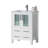24" Single Bathroom Vanity with Ceramic Sink & Soft-Close Doors & Drawer- Solid Wood Frame & Easy-Clean Design-13610664-13610838