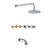 Complete Shower System with Rough in-Valve-65005641