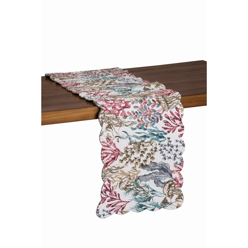 Aliaksey Delphina Reef Cotton Table Runner