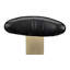 Sedes Swivel Upholstered Stool with Metal Frame-61272600