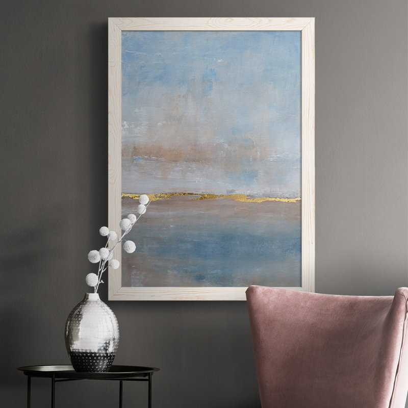 Visible Horizon II - reproduction de photo sur toile, Blanc, H 37,5 po x l 27,5 po x P 1 po