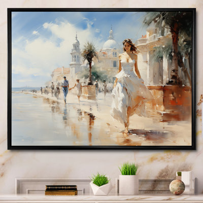 " Spain Seaside Promenade In Toledoin "
