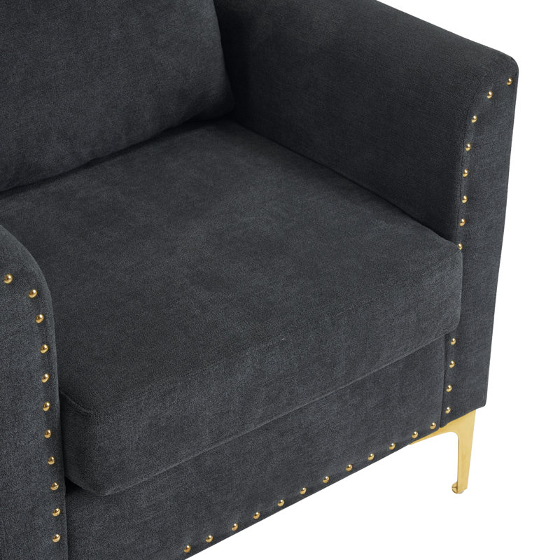 Antonsen Upholstered Chenille Armchair
