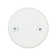 3-1/8" Two-Hole Bathtub Overflow Faceplate and Screws