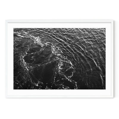 Wave Pattern - Picture Frame Photograph on Paper 