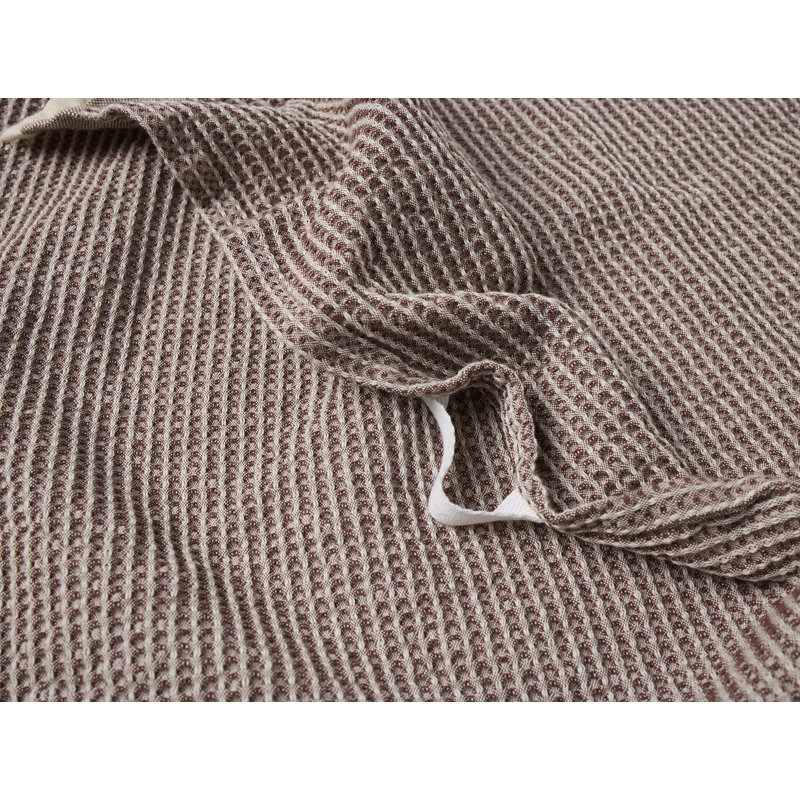 Organic Waffle Kitchen Towel, Harvest