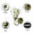 Lonon Wrought Iron Armed Sconce