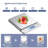 Mini Digital Platform Scale 1000g/0.1g Precision with USB Charging and Unit Conversion for Cooking