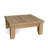 Luxe Teak Outdoor Armless Lounge Chair