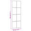 Mikayia Rectangular Metal Wall Mirror-269484440