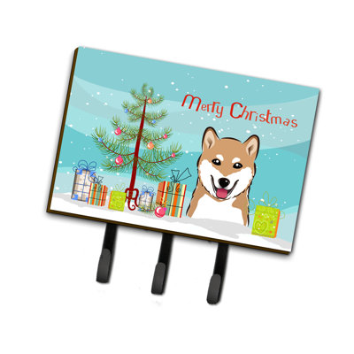 Metal Wall Organizer with Key Hooks
