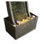 Column Fountain with Lights-395129863
