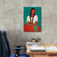 «Mexicain femme 1» par Omar Escalante, art mural sur toile-102879628