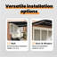 VidaXL Fabric Cover Retractable Door / Window Awning-117664050