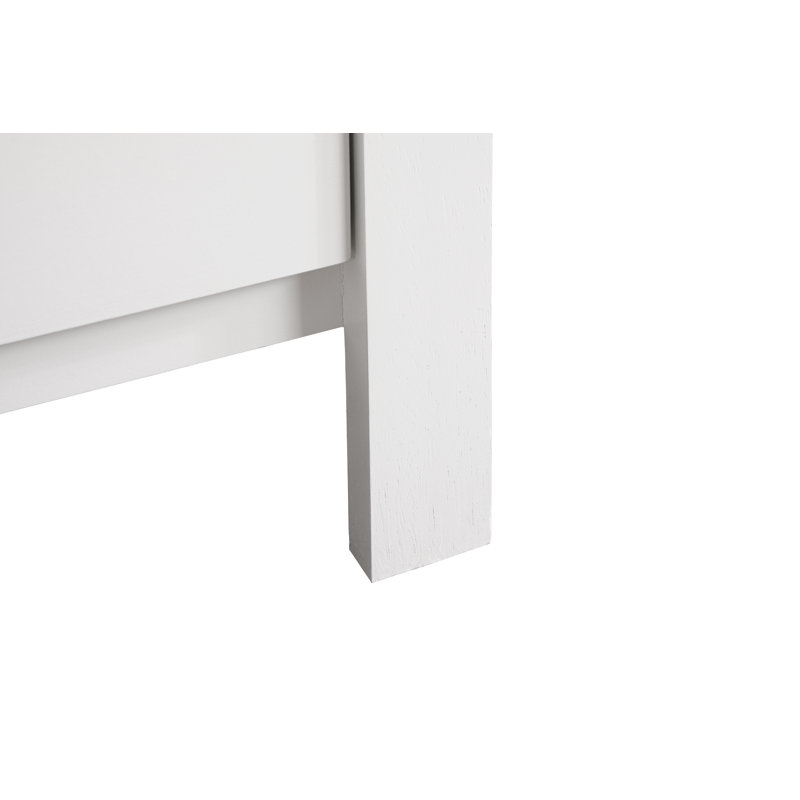 Riliegh Nightstand Bedside Table Bedroom End Tables Wood Nightstand Mid Century Modern Nightstand, White