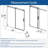 Opal Mirage MCOCOD 56-60.5" W x 76" H Single Sliding Frameless Soft Close Shower Door with 3/8" (10mm)Clear Glass-98924869