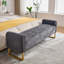 Banc ottoman moderne et luxueux avec rangement