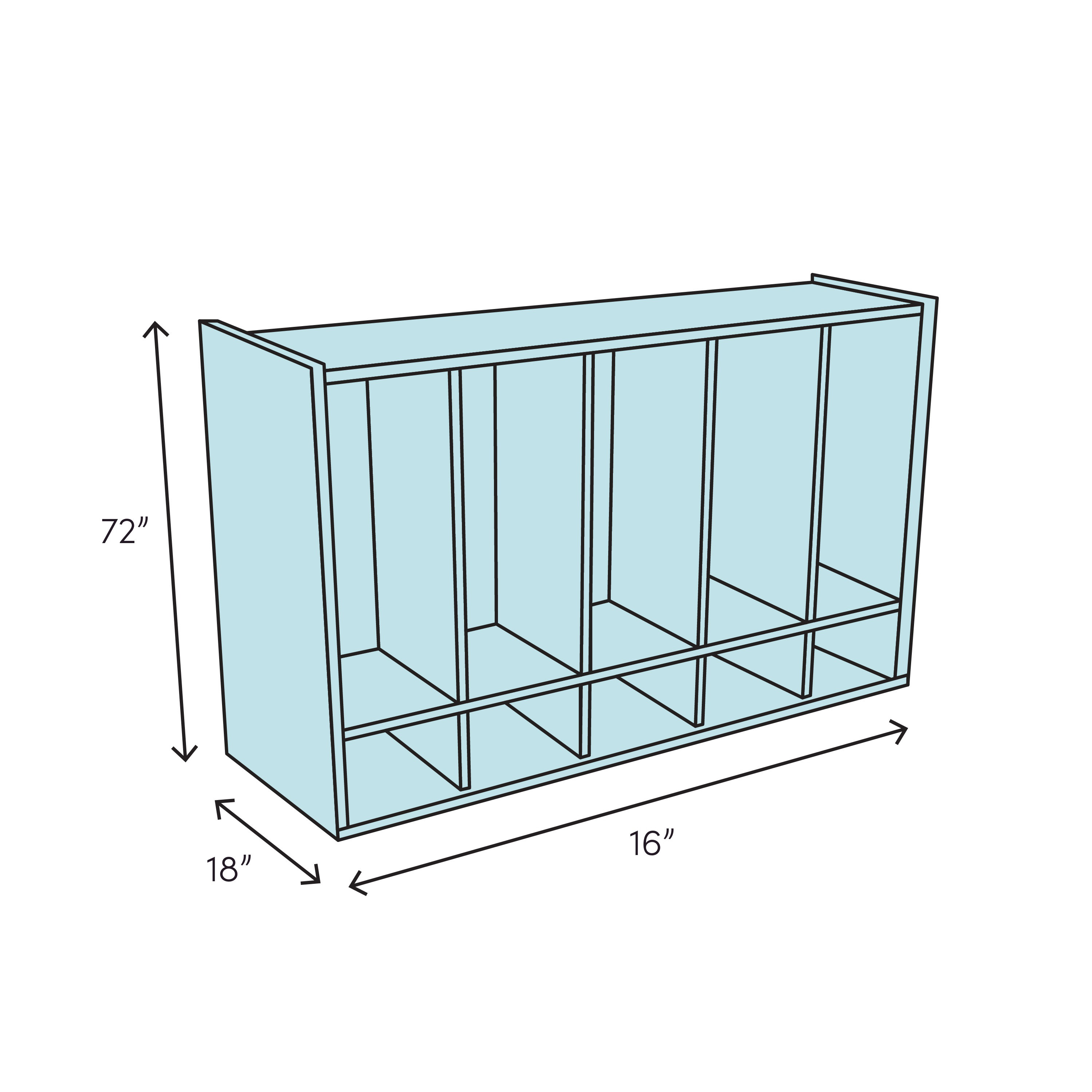 Stevens ID Systems Lockers 3 - Tier 16