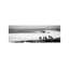 Silhouette of Surfers Standing on the Beach, Australia 1 Piece Panoramic Wall Art on Canvas-64943385