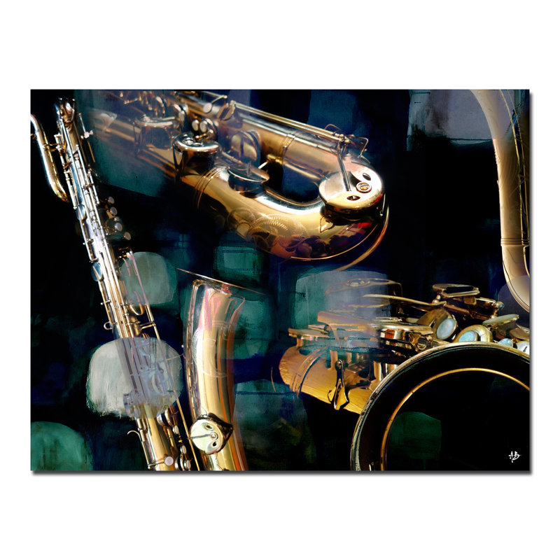 « the color of jazz vi », impression sur toile