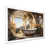 White Single Picture Framed