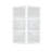 Paneled Manufactured Wood and Glass Pivot-French Door With Installation Hardware Kit-71259367