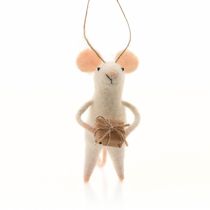 4.7cm Felt Novelty & Humour Hanging Figurine Ornament