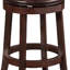 Tabouret pivotant en bois massif-69426729-69426728