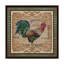 Publicité rétro sur toile tendue «Old World Rooster 4» par Deagen-30355112