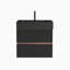 24'' Bathroom Vanity With Matt Black Engineered Quartz Sink And Soft Black Drawers, Wall Mounted Floating Bathroom Vanity For Modern Bathroom, One-Piece Matt Black Basin, KD