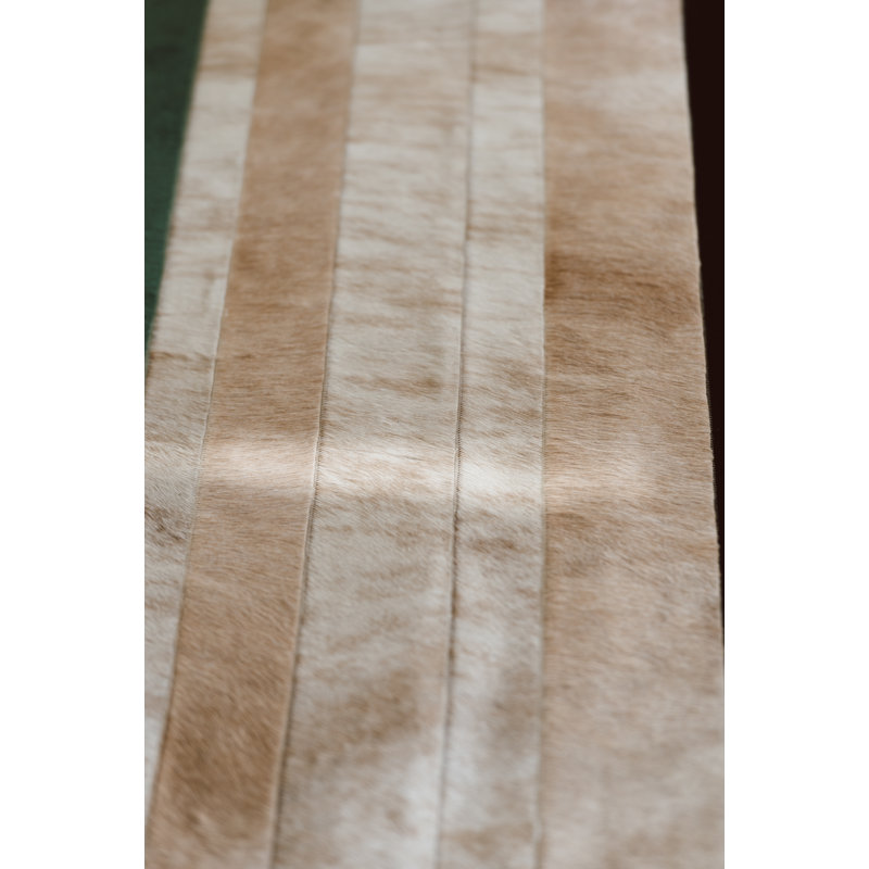 Geometric Area Rug in Beige