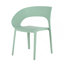 Chaise d'appoint en polypropylène Haze Green
