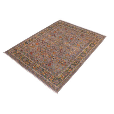 One-of-a-Kind Rectangle: 8'1'' X 10' 2000s Wool Area Rug in