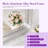 Aluminum Framed Rounded Rectangle Mirror, Wall Mounted Bathroom Vanity Mirror, Modern Horizontal/Vertical Entryway Wall Mirror-811529135-811529140