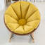 Chaise berçante simple à arc circulaire-110974078